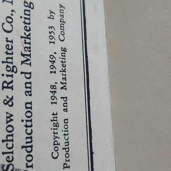 SCRABBLE 1948 by Selchow & Righter Co., Vintage - Picture 7 of 7